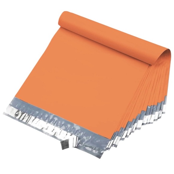 12 x 16 Orange Polymailers - Set of 20 - Picture 3 of 5